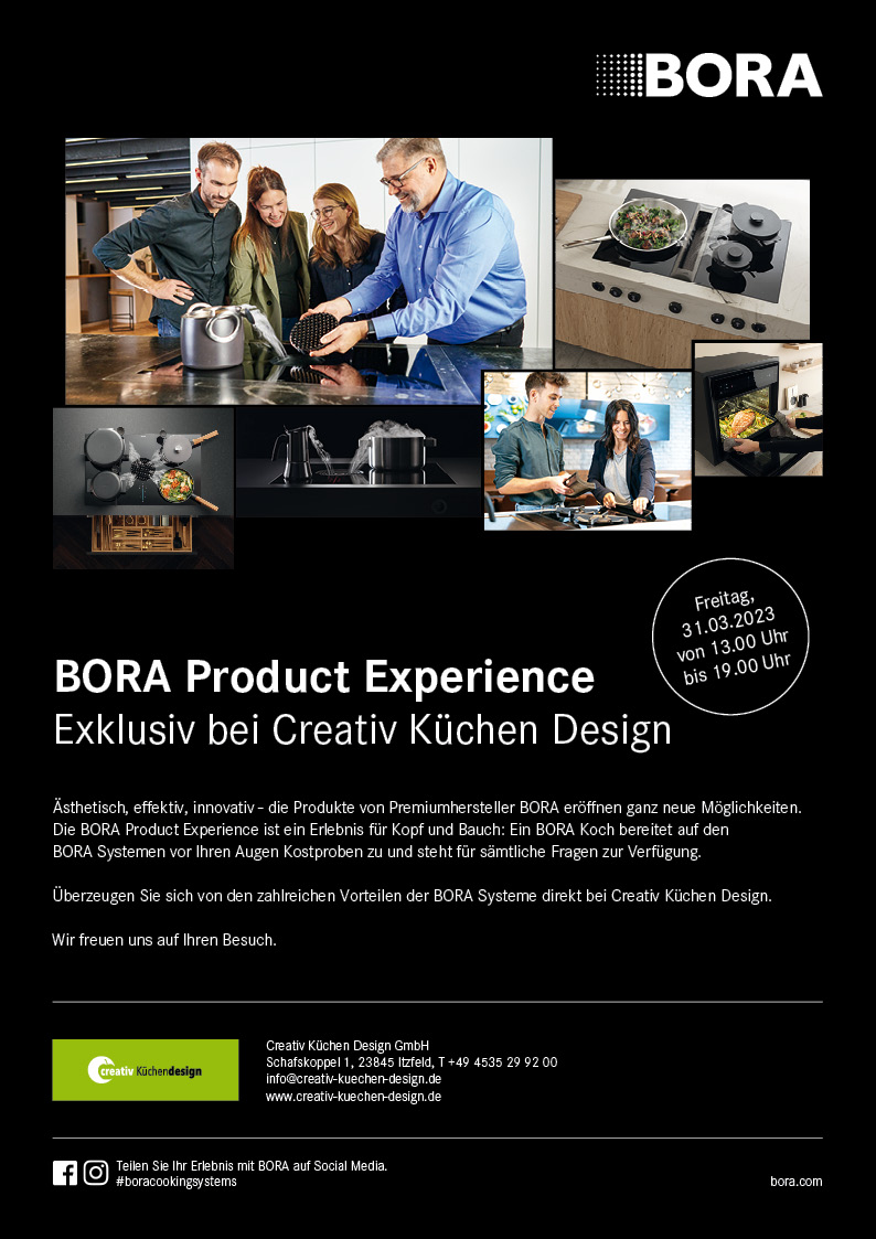 Bora Product Experience